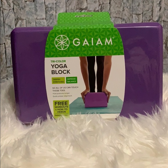 GAIAM Other - Gaiam Tri Colored Yoga Block
